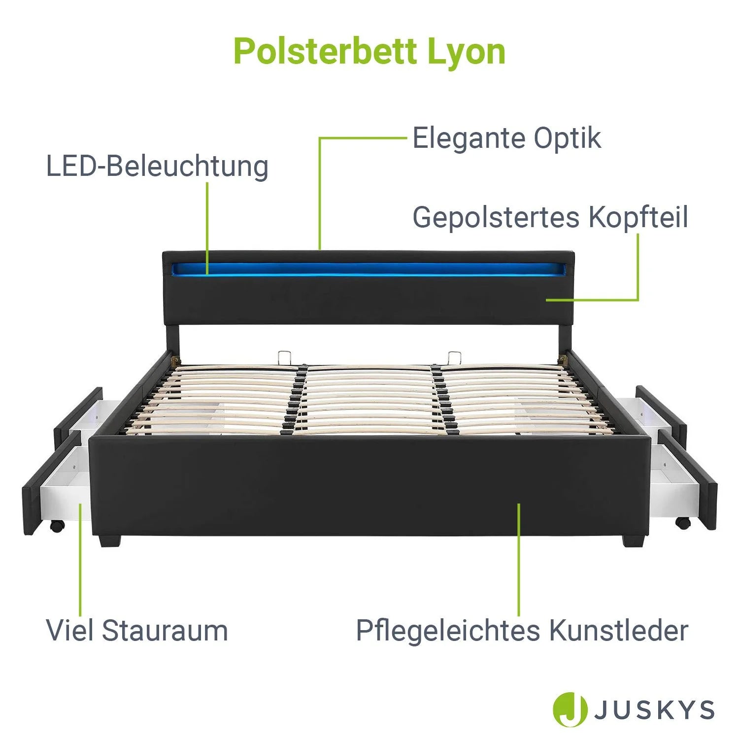 2025 Cama tapizada Lyon