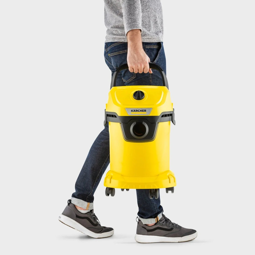 2025 Aspiradora WD 3 – Potencia compacta para limpiezas secas y húmedas sin interrupciones