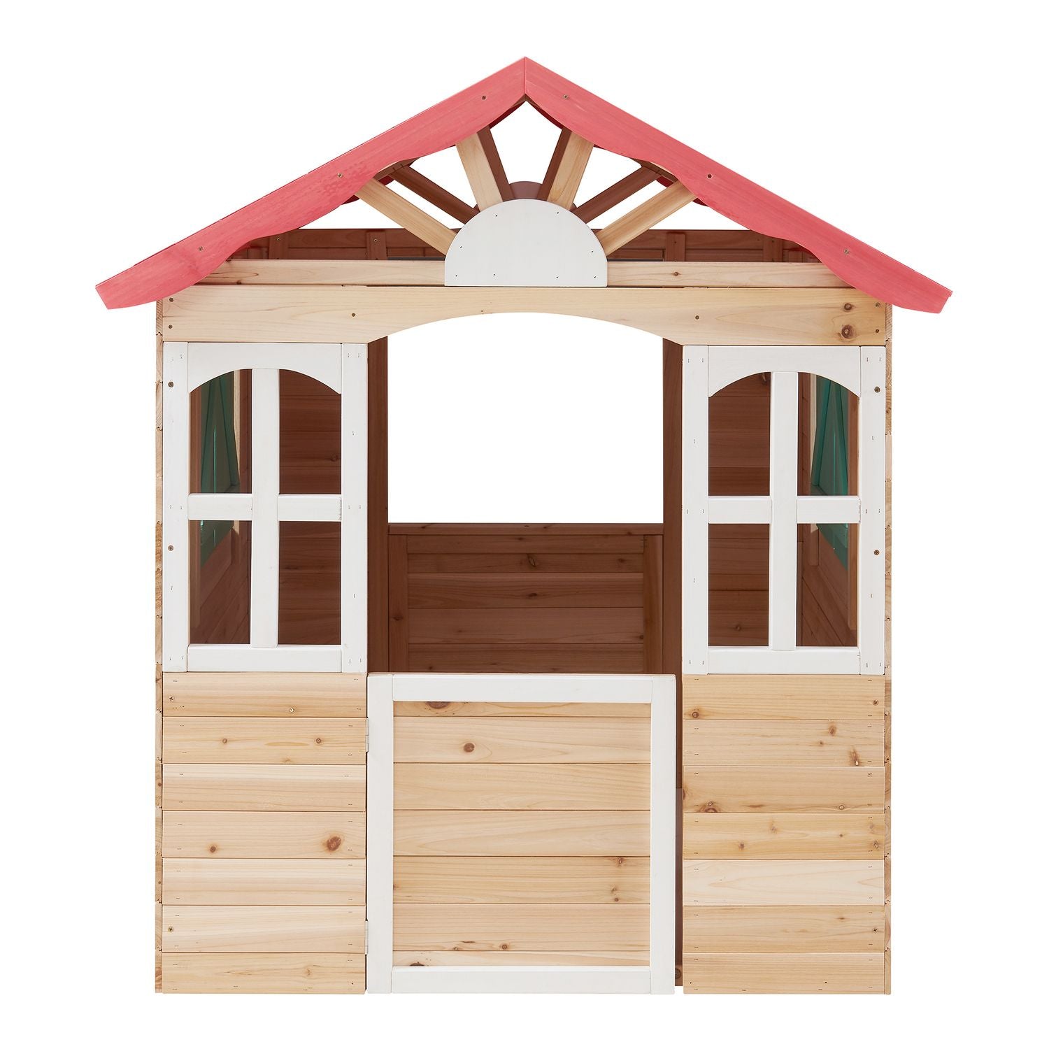 Casita Infantil Lulä Madera De Abeto 130x115x101 Cm [casa.pro]