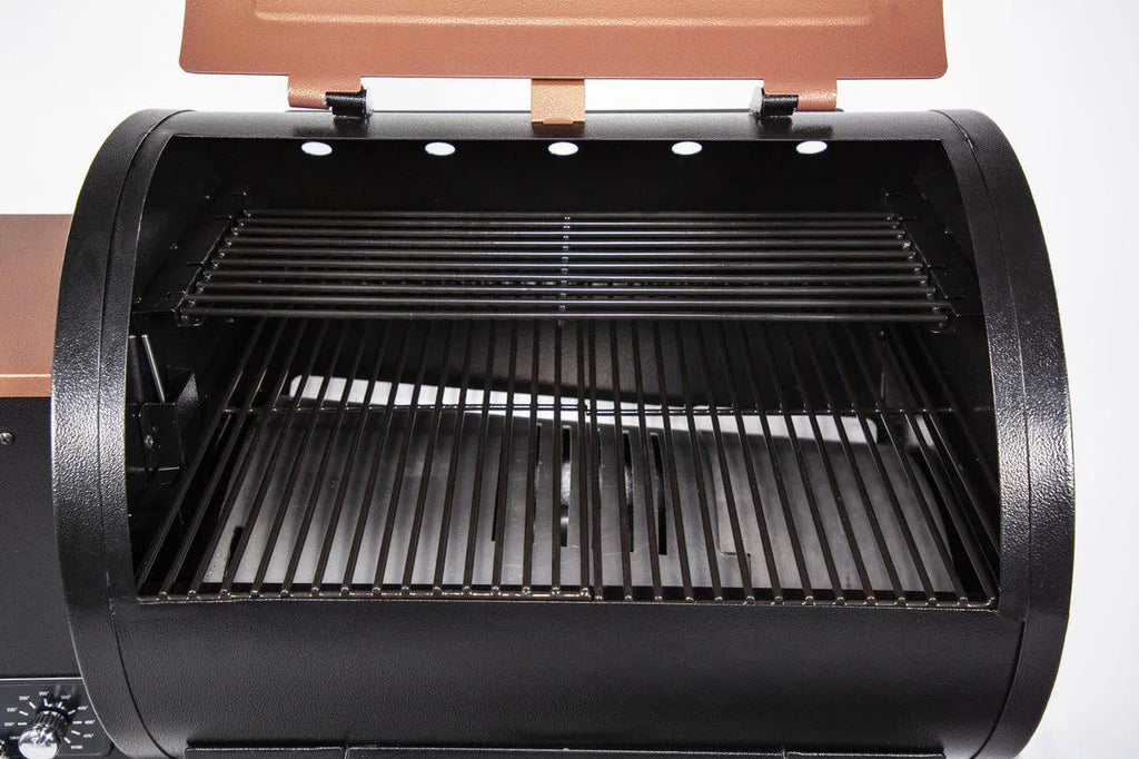 2025 Pit Boss Lexington 540 sq. in. Parrilla de Pellets de Madera con Flame Broiler y Sonda para Carne