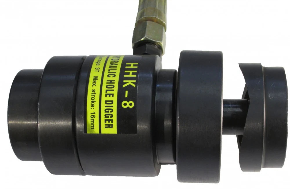 2025 Punzonadora hidráulica para chapa 9T / Ø16–51 mm – Modelo K-8-A