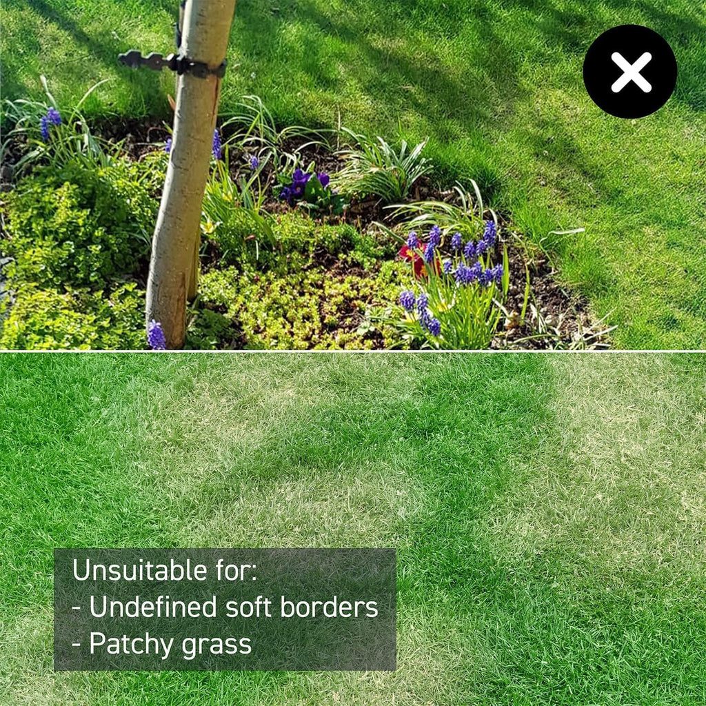 LawnMaster VBRM16 OcuMow™ Robots Electric Lawn Mowers for Gardens of 100 m2 Cut 20-60 mm, Slope 35% with Lithium Ion Battery MX 24V 4.0Ah and Fast Charger
