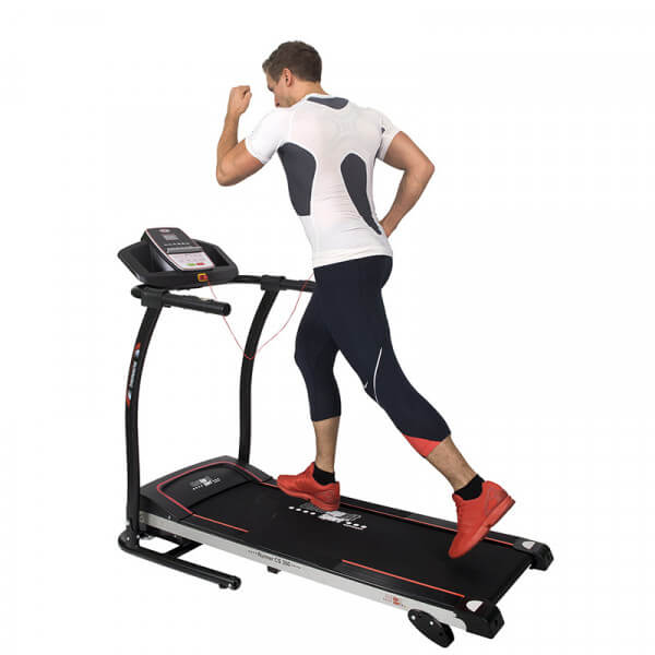 2025 Cinta de correr plegable CS 300 – 12 km/h + sensores de pulso + soporte para tablet