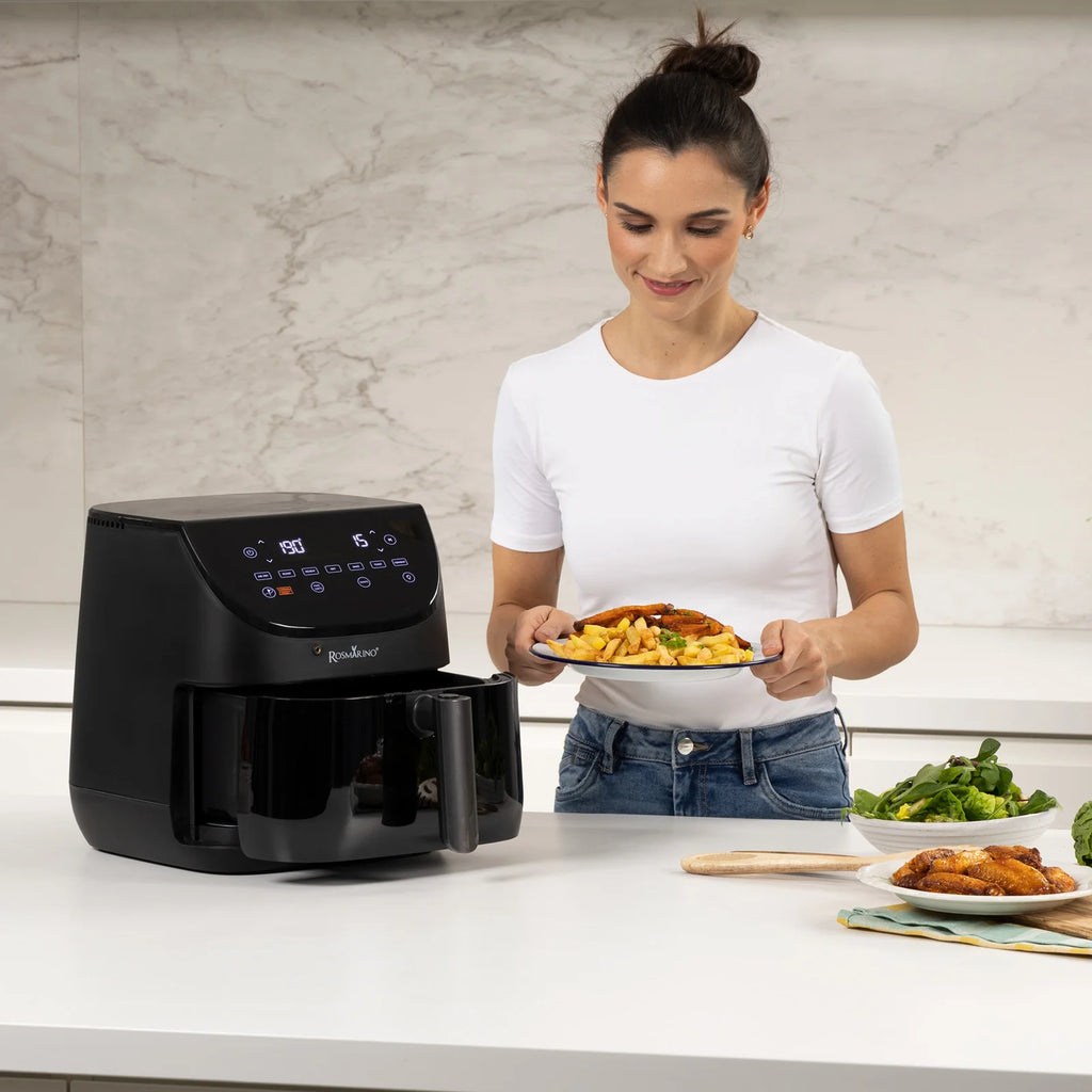 2025 Freidora de aire caliente Rosmarino TempSense – 6 L