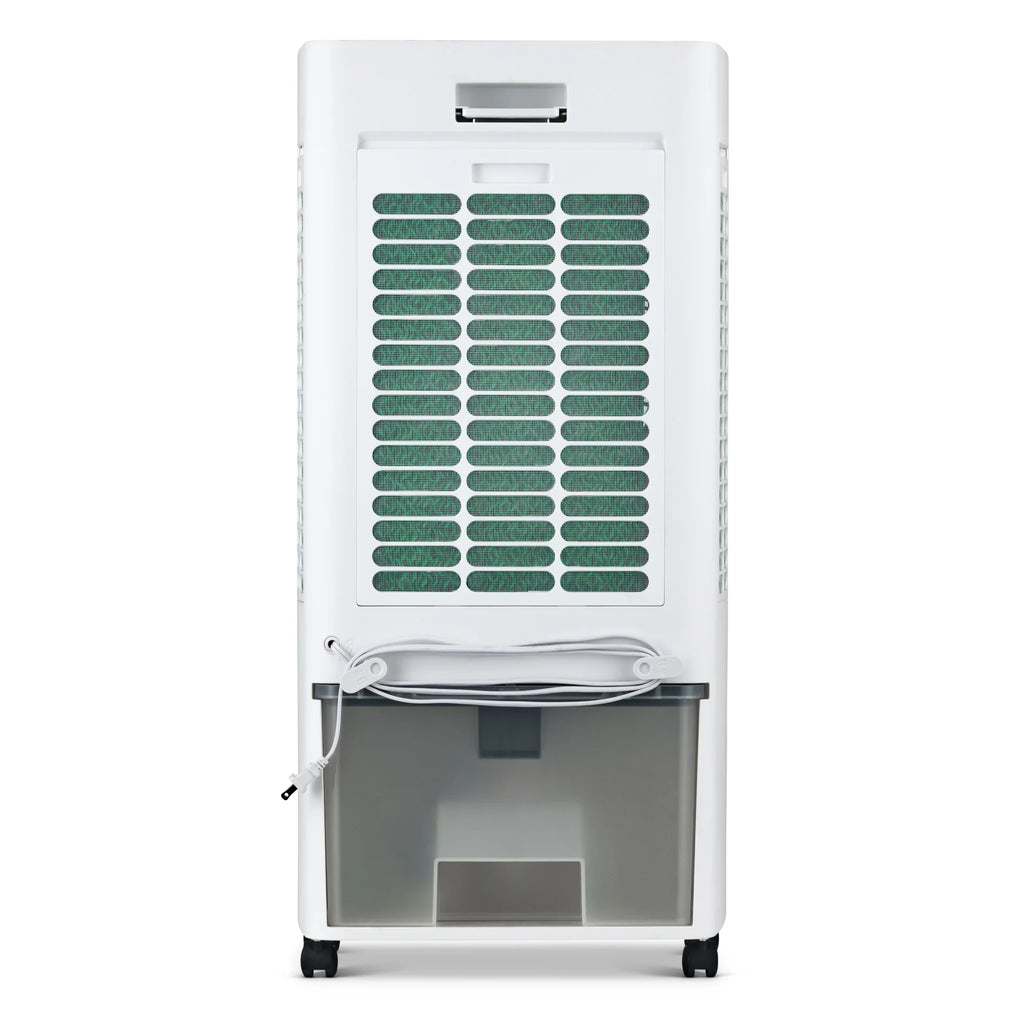 2025 Newair® Enfriador de Aire Evaporativo y Ventilador Portátil 1 600 CFM con Placa de Enfriamiento tipo Panal – Blanco