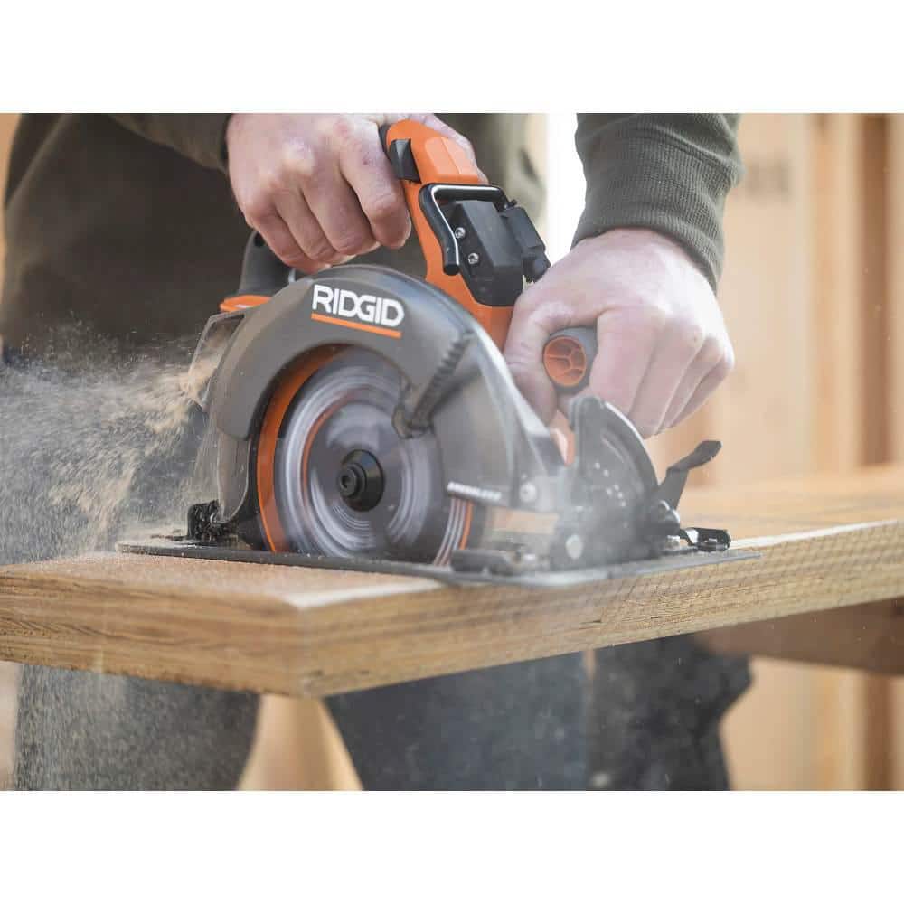 2025 RIDGID Kit Combo 18V sin escobillas de 9 herramientas con (2) baterías de 2.0 Ah y (1) batería de 4.0 Ah, cargador y bolsa para herramientas R96265N