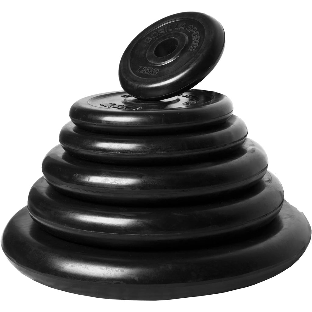 2025 Set de mancuernas con recubrimiento de caucho 30 kg