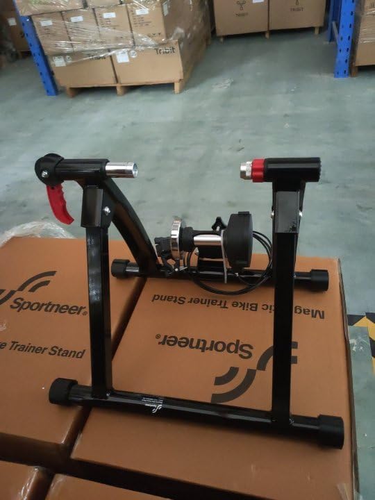 2025 Soporte de Entrenamiento para Bicicleta en Interiores - Sportneer Soporte Magnético Estacionario con Reducción de Ruido y 6 Niveles de Resistencia Ajustables