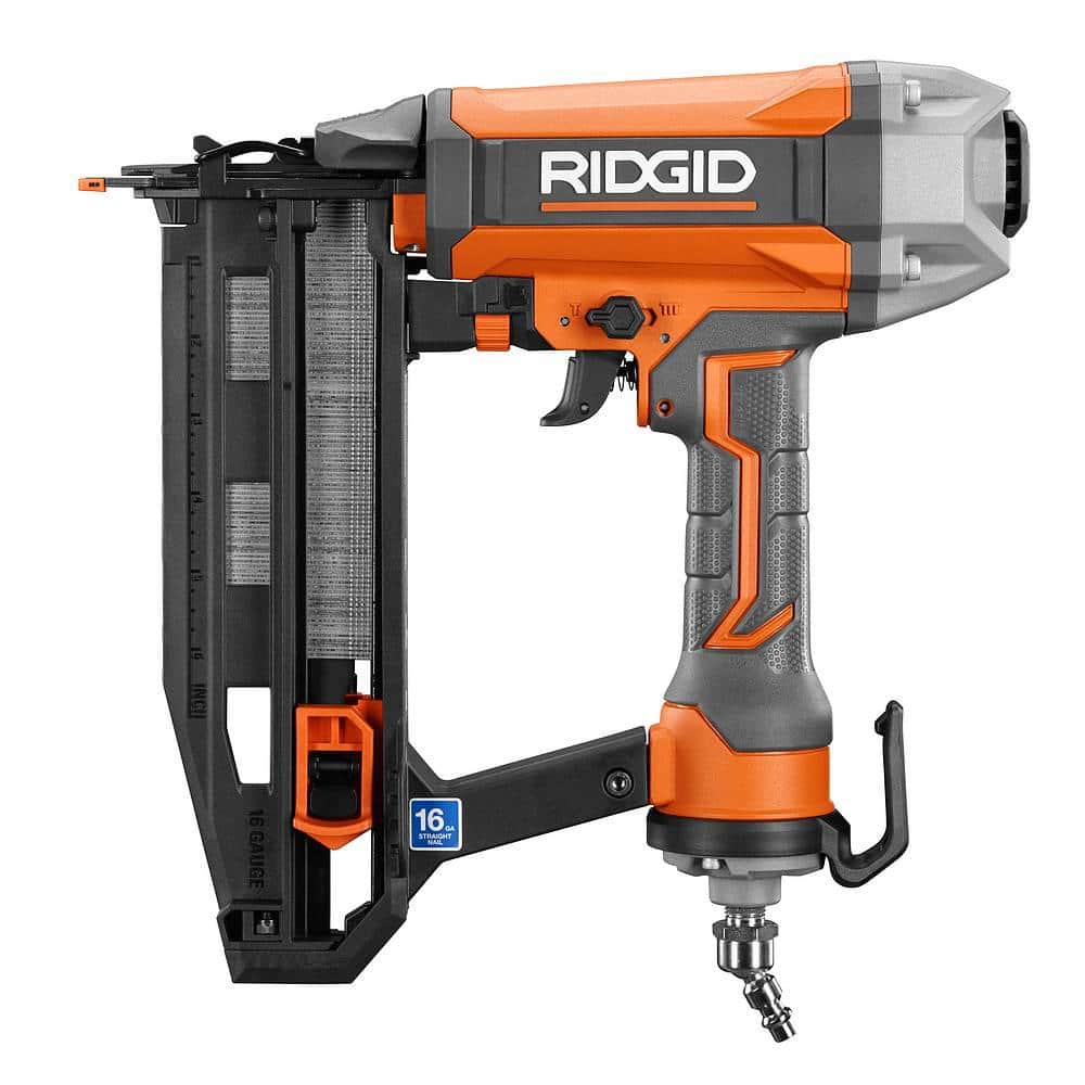 2025 Compresor de Aire Eléctrico Portátil de 6 Gal. con Pistola de Clavos Brad de 18GA, Pistola de Clavos Finish Recta de 16GA y Grapadora Finish de 18GA R69603FK