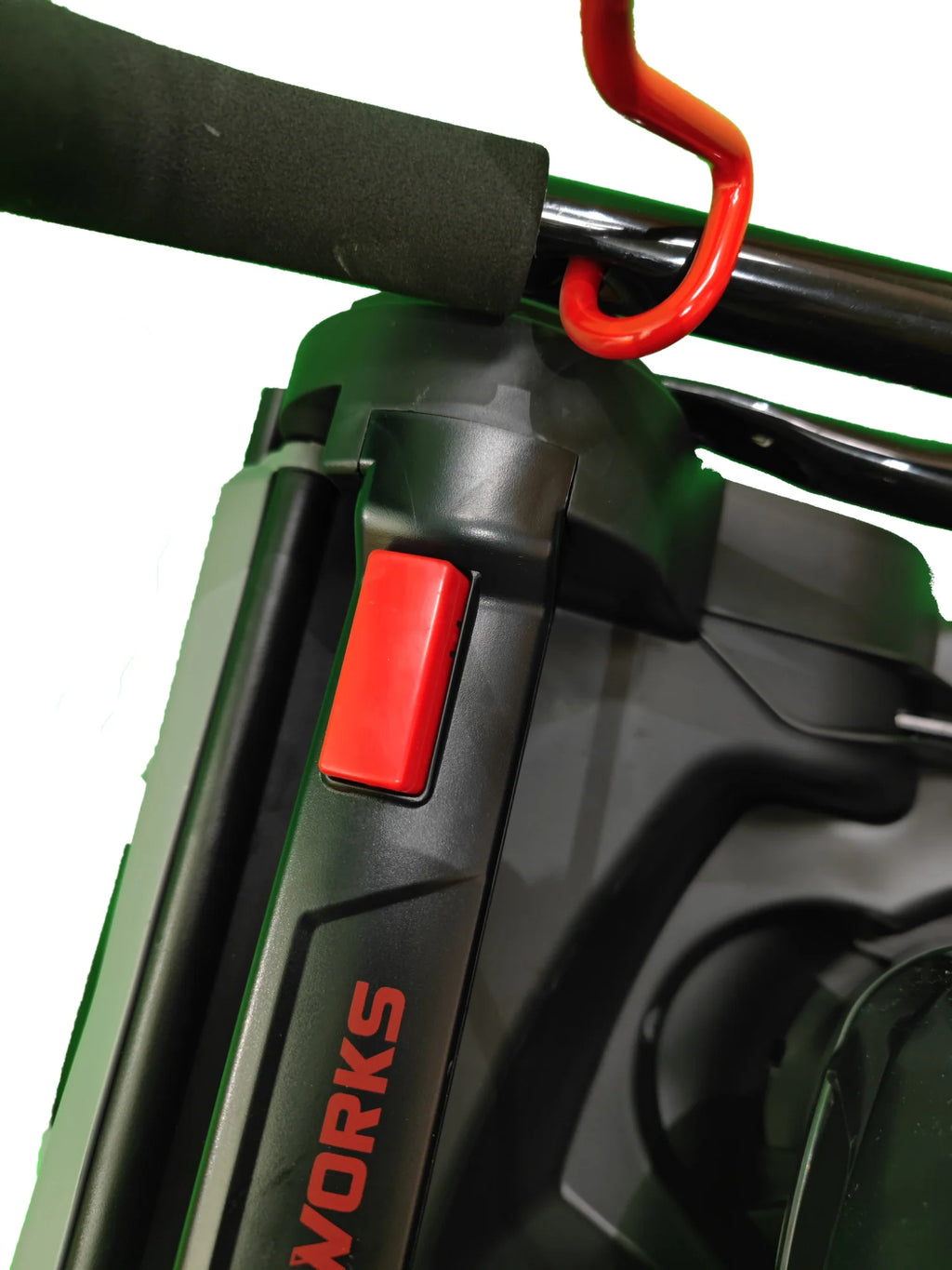 2025 Cortacésped inalámbrico Powerworks PD60LM41K2 60 V, con batería 60V 2 Ah y cargador