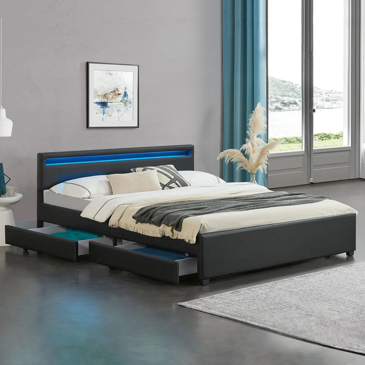 2025 Cama tapizada Lyon
