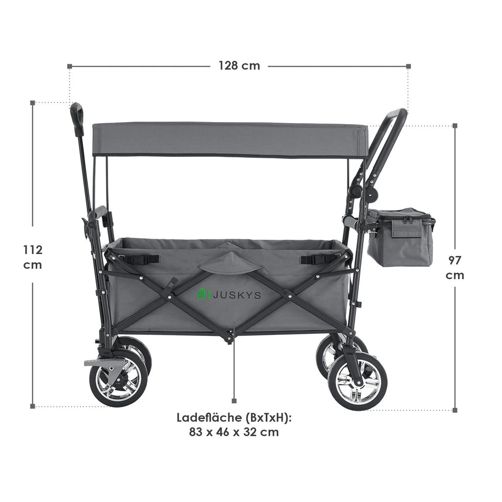 2025 Carro plegable con techo y bolsa