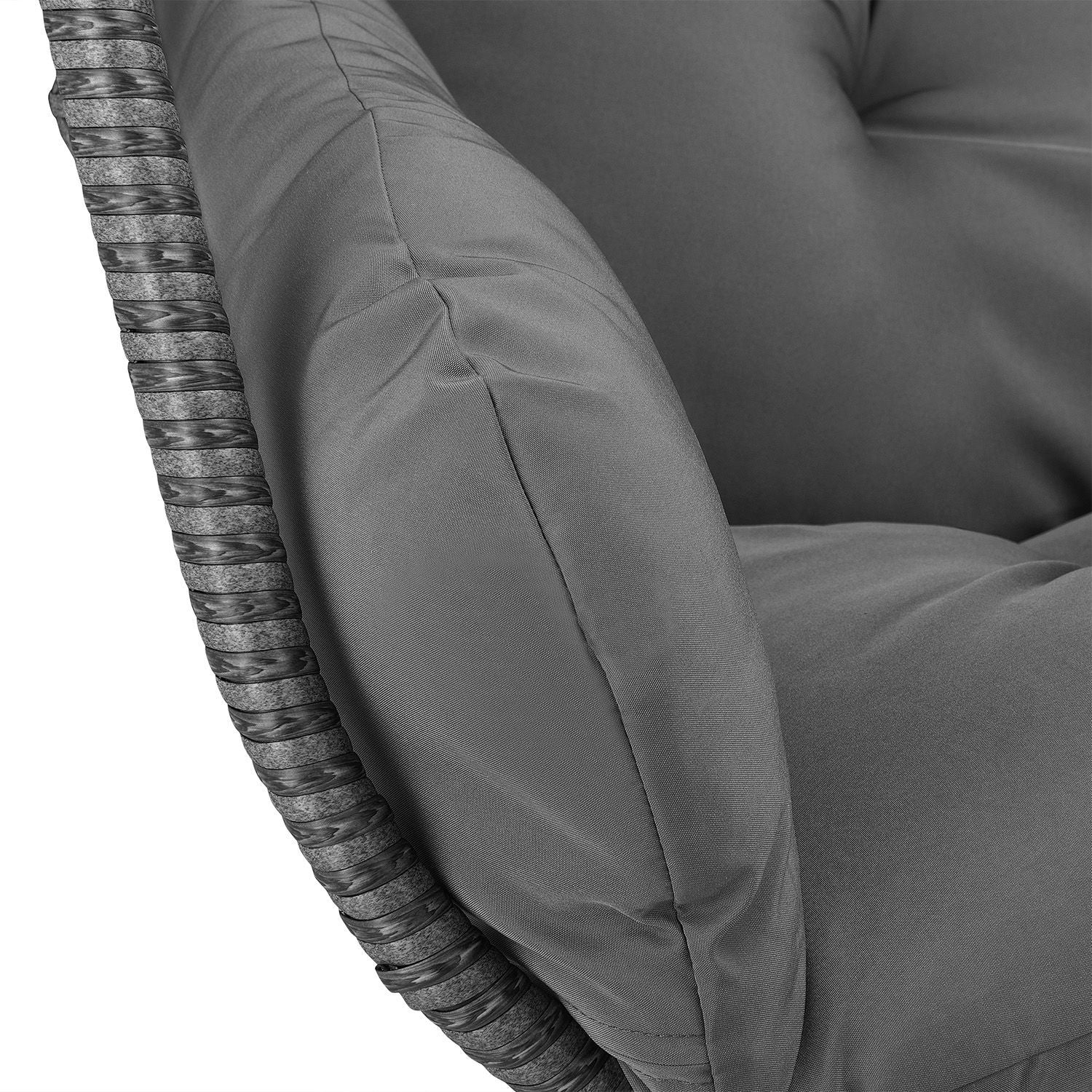 2025 Sillón colgante doble de resina trenzada Aria