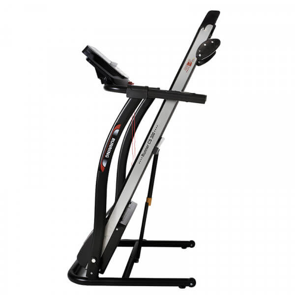 2025 Cinta de correr plegable CS 300 – 12 km/h + sensores de pulso + soporte para tablet