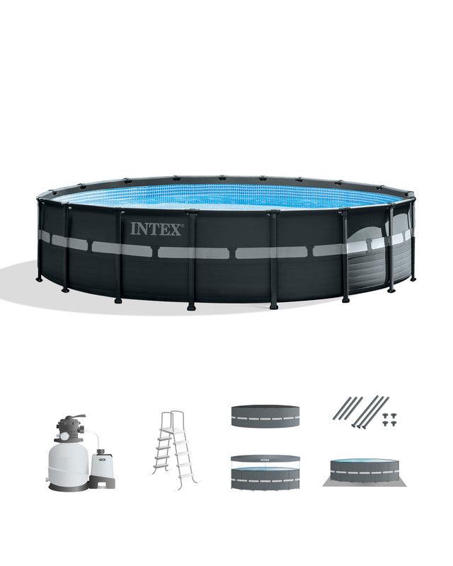 Piscina Elevada Intex Ultra XTR® Frame 18 pies x 52 pulgadas con Bomba y Filtro de Arena