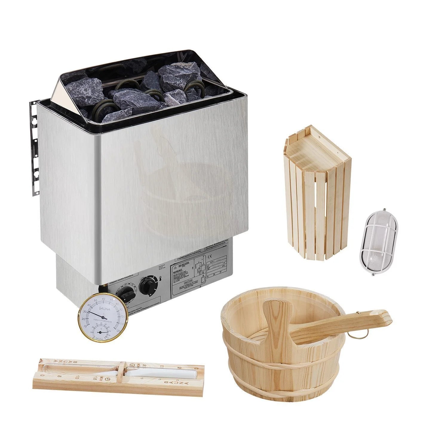 2025 Sauna barril Spitzbergen con estufa de sauna
