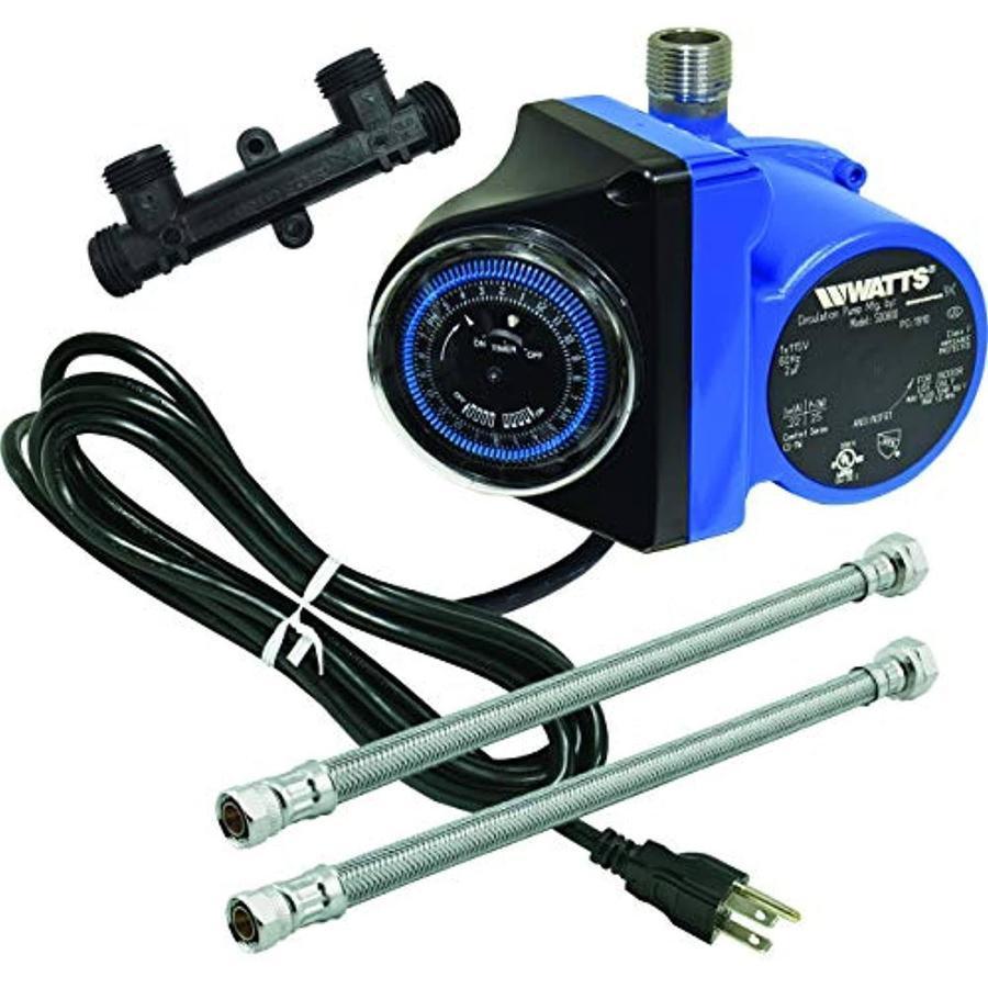 2025 Watts 500800 Sistema de Bomba de Recirculación Instantánea de Agua con Temporizador Integrado
