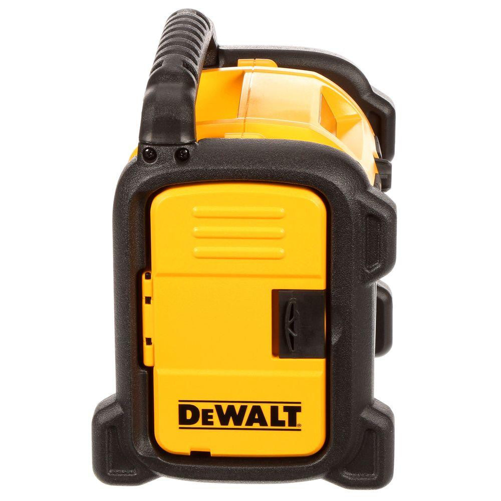 2025 Radio de obra compacta DEWALT 20-Volt MAX con cable / inalámbrica