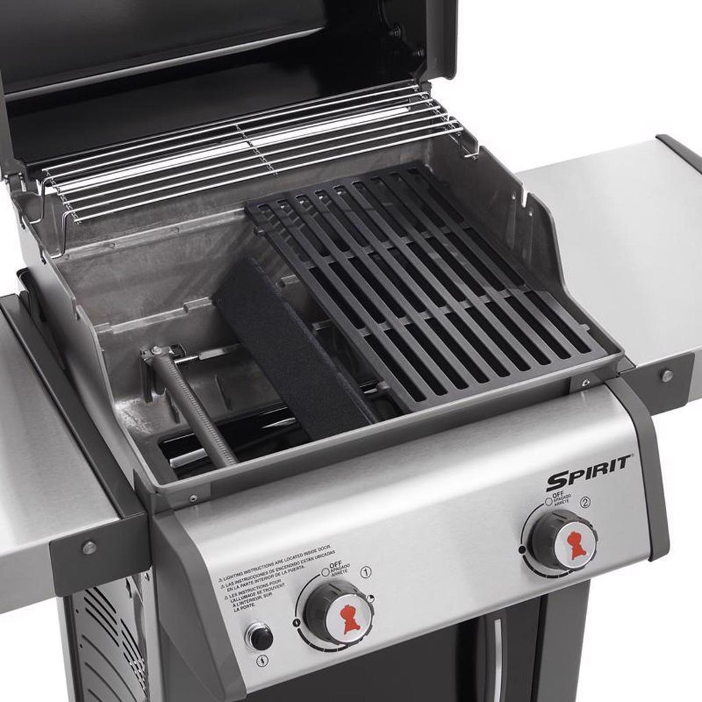 2025 Weber Spirit E-210 Parrilla a Gas de Propano Líquido de 2 Quemadores en Color Negro