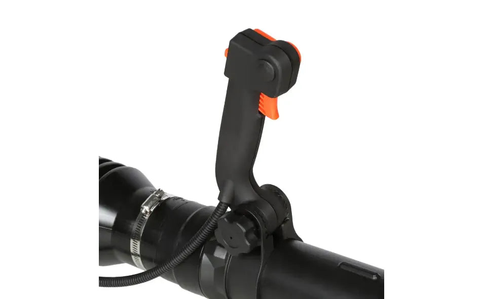 Soplador de mochila a gasolina 2 tiempos ECHO PB-755ST, 63,3 cm³, 233 MPH, 651 CFM con acelerador montado en el mango