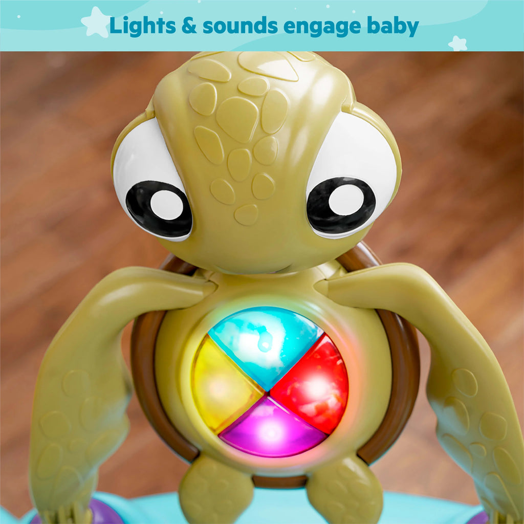 2025 Disney Baby Finding Nemo Centro de actividades ajustable para bebé con balancín de Bright Starts