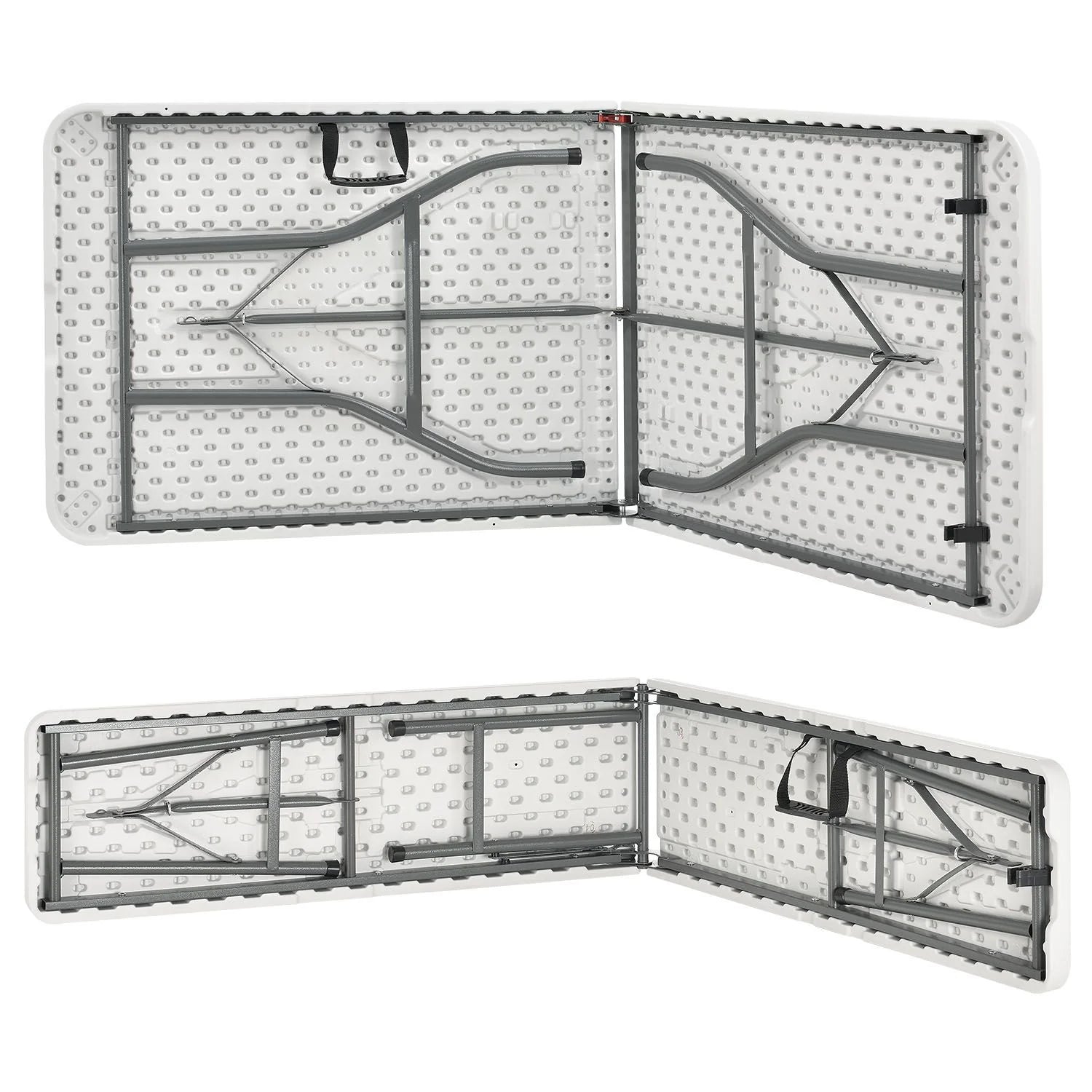2025 Conjunto de mobiliario plegable para fiestas Bayreuth 180x70x74 cm
