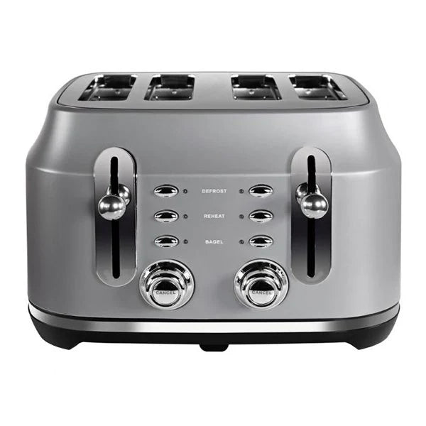 2025 Tostadora clásica Rangemaster RMCL4S201GY para 4 rebanadas – Gris