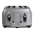 2025 Tostadora clásica Rangemaster RMCL4S201GY para 4 rebanadas – Gris