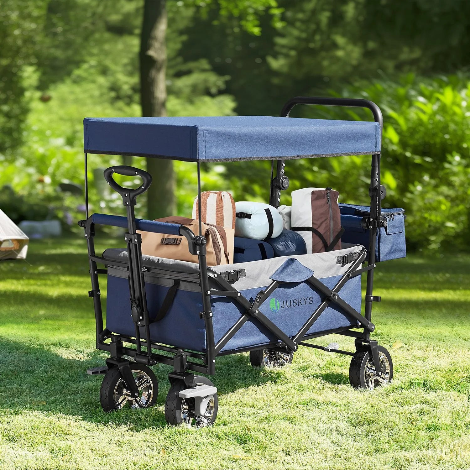 2025 Carro plegable con techo y bolsa