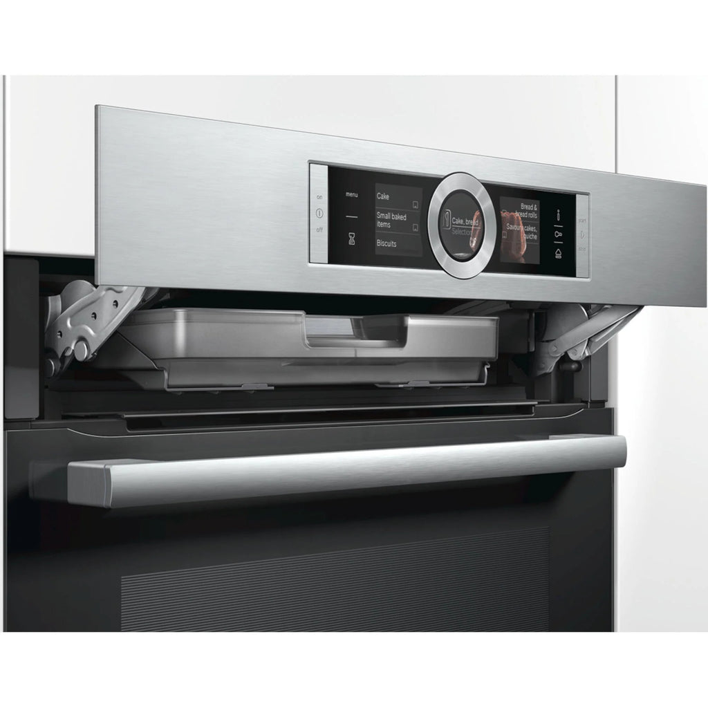 2025 Horno 4D Hotair Vapor HSG636BS1 60 cm Bosch