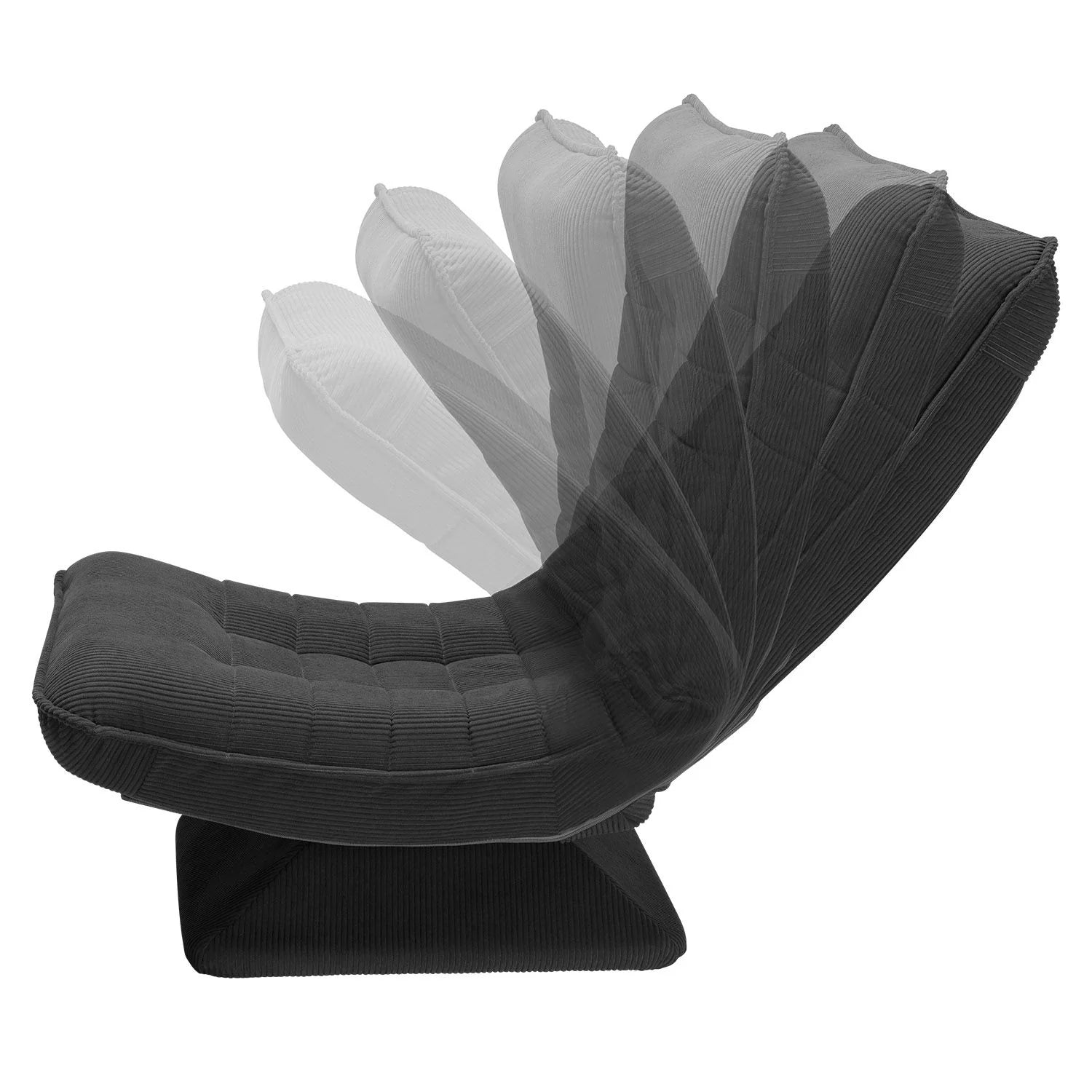 2025 Sillón relax Korsika en terciopelo acanalado