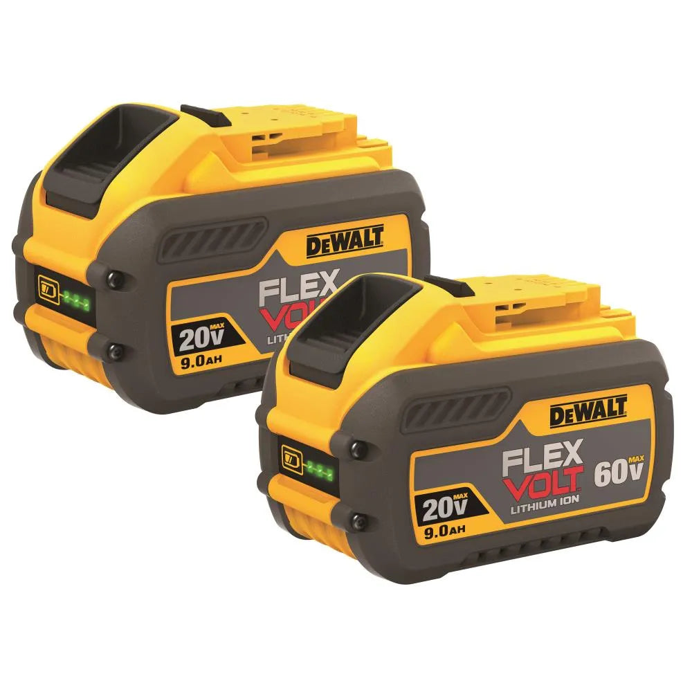Batería FLEXVOLT 20V / 60V MAX 9,0 Ah (paquete de 2)