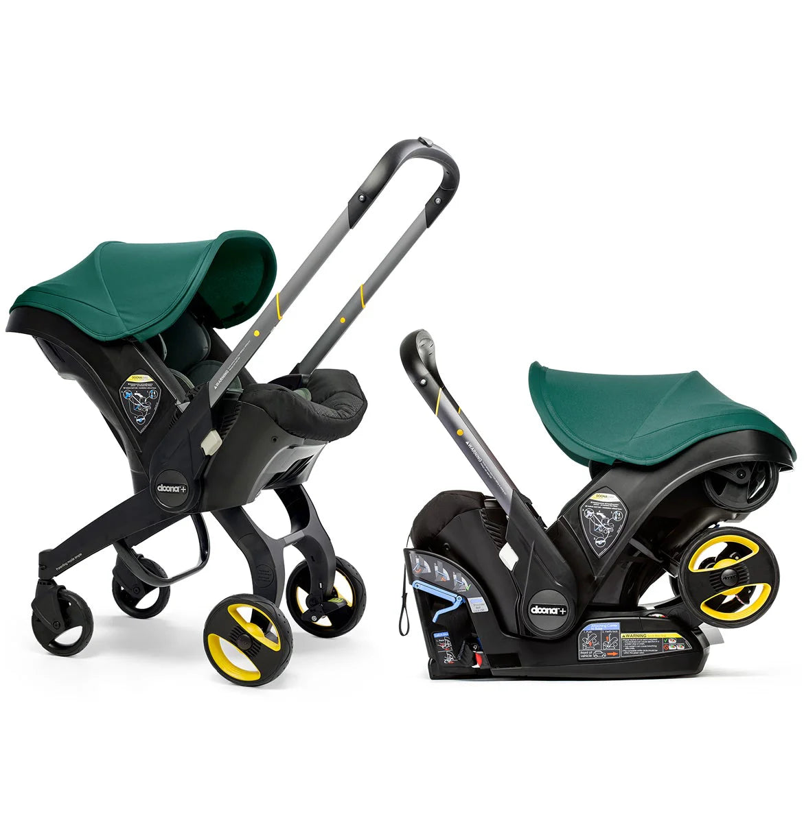2025 Asiento Infantil para Auto DOONA con Base LATCH – Asiento y Carrito Integrado Listo para Usar