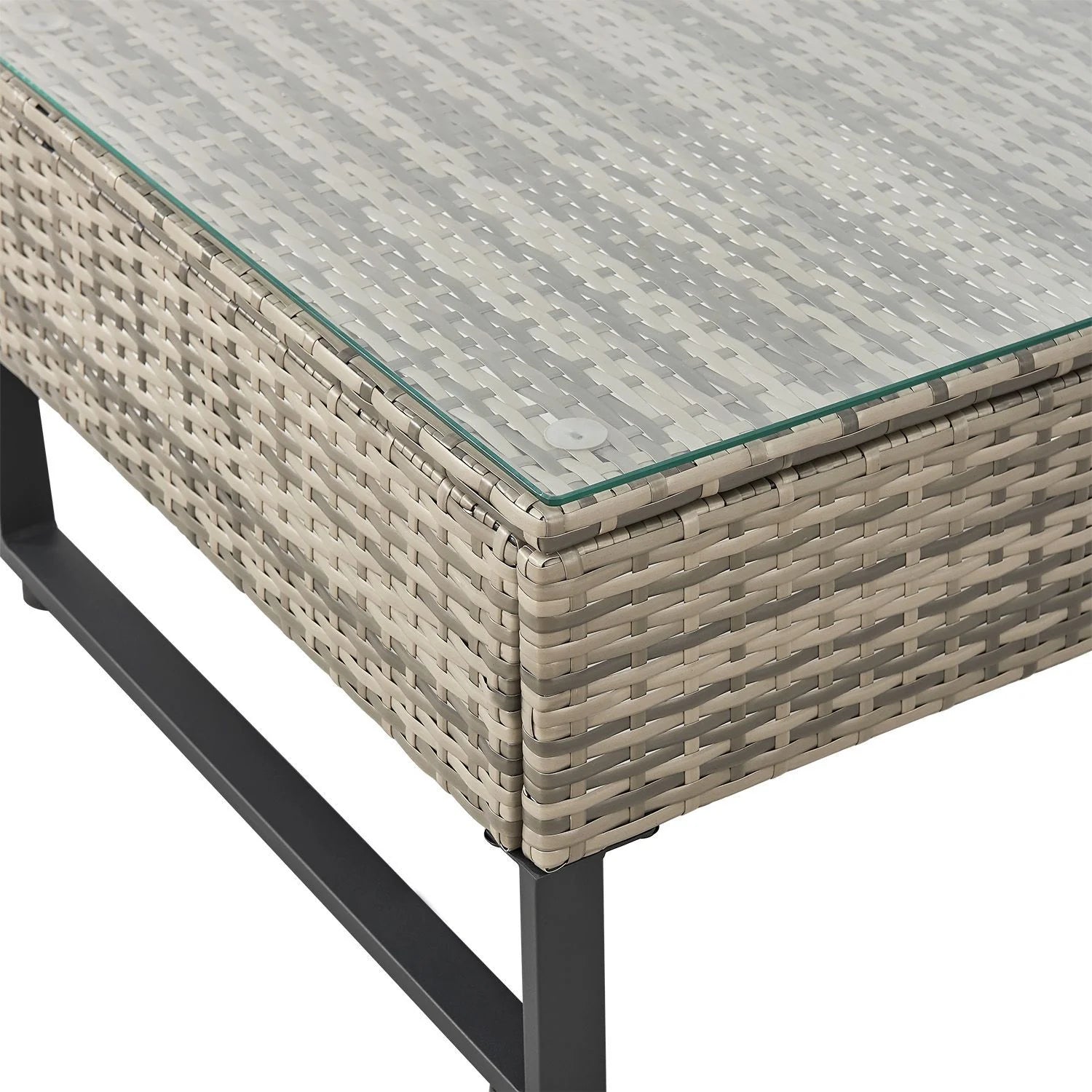 2025 Salón modular de poliratán Santorini