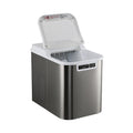 2025 Máquina de hacer hielo portátil CJC para mostrador con asa, bandeja de hielo y pala – para cocina, hogar, fiestas – 110V