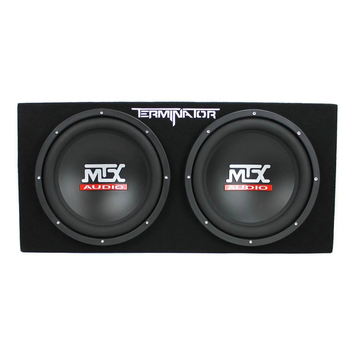 2025 Caja de bajos MTX TNE212D de 12″ 1200W con amplificador monobloque de 1500W y condensador de 2 Faradios
