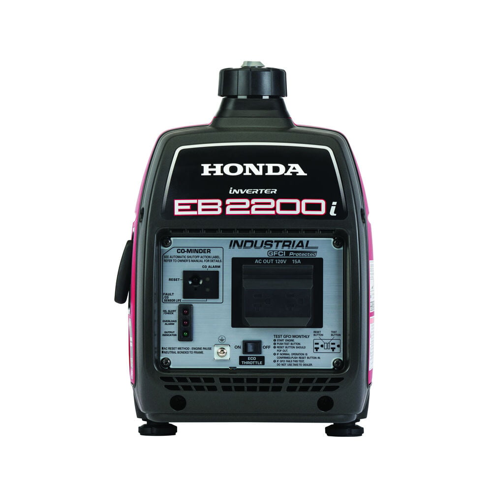 2025 Generador Industrial Honda Gasolina 121cc 2200W con CO Minder EB2200ITAN de Honda