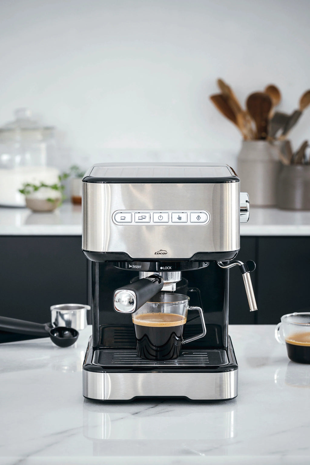 2025 Cafetera Espresso SENCE Tipo Bar – 15 Bares de Presión para Café Profesional en Casa