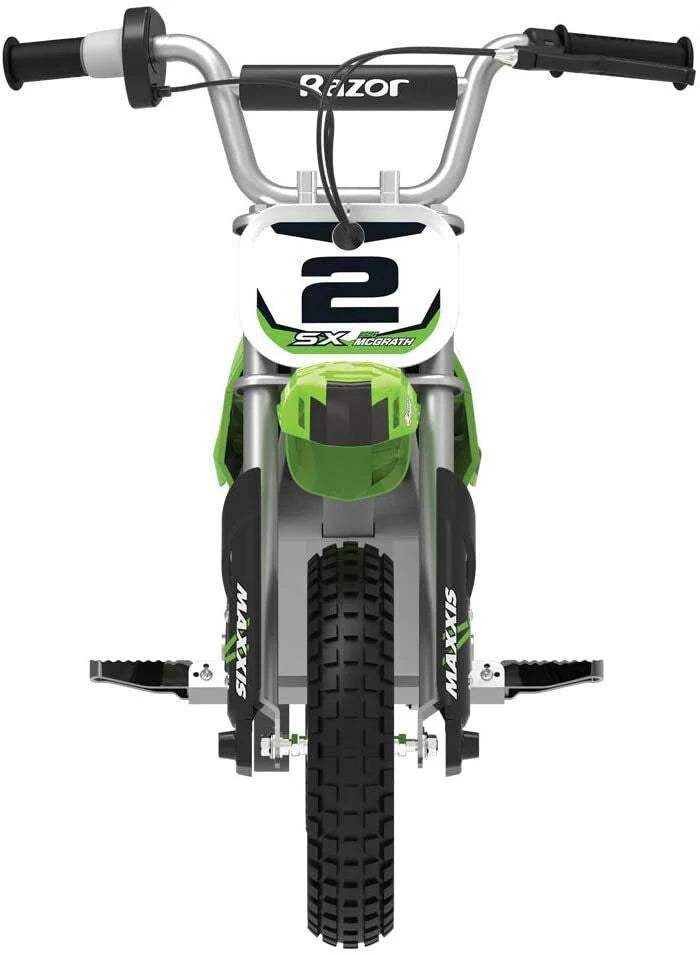 2025 Moto Eléctrica Todoterreno para Niños Razor Dirt Rocket SX350 – Verde (Desde 13 años)