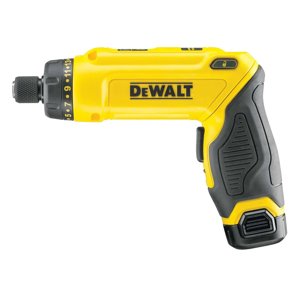 2025 Atornillador articulado sin cable 7,2V / 2x1,0Ah 1/4" hex. – DeWALT DCF680G2-QW