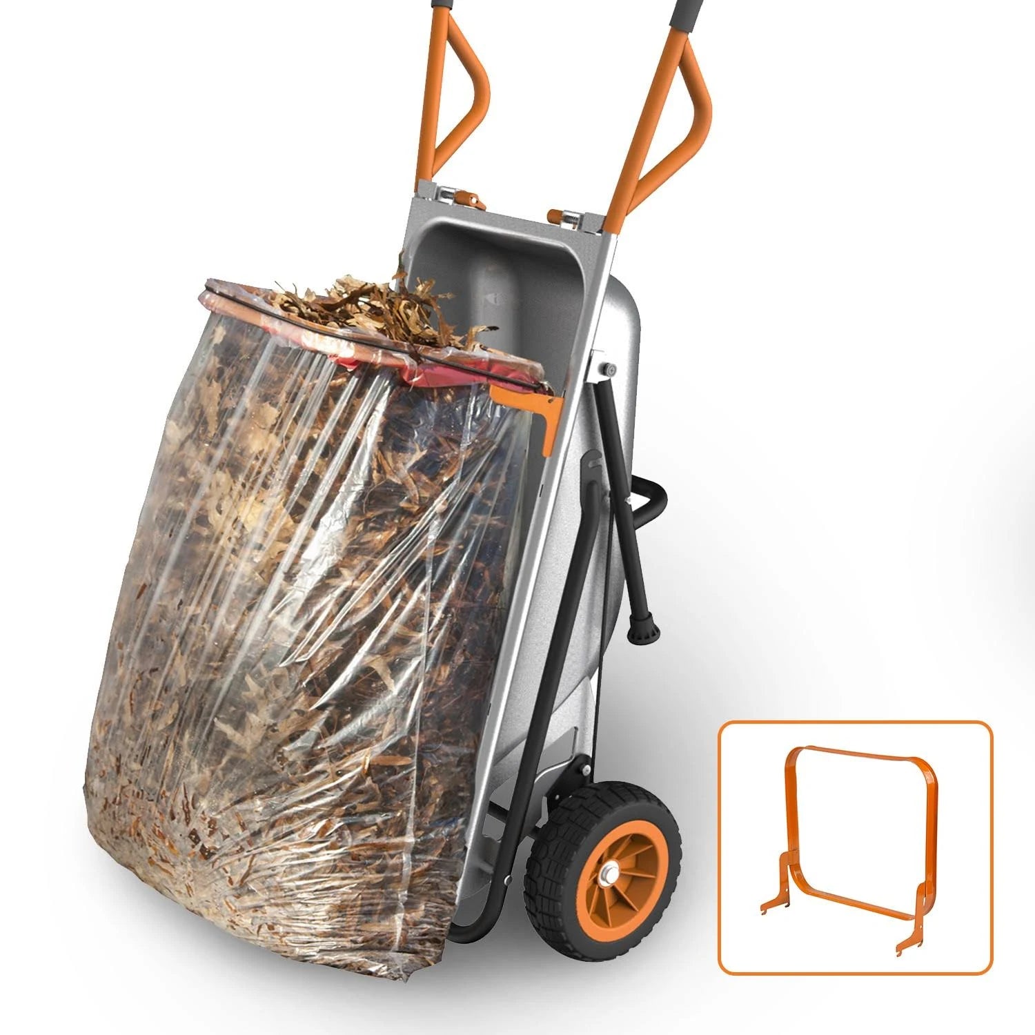 Carretilla multifuncional Worx Aerocart 8 en 1