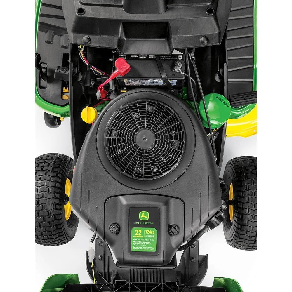 2025 Tractor cortacésped hidrostático de gasolina 42 pulgadas – Motor bicilíndrico en V de 25 hp