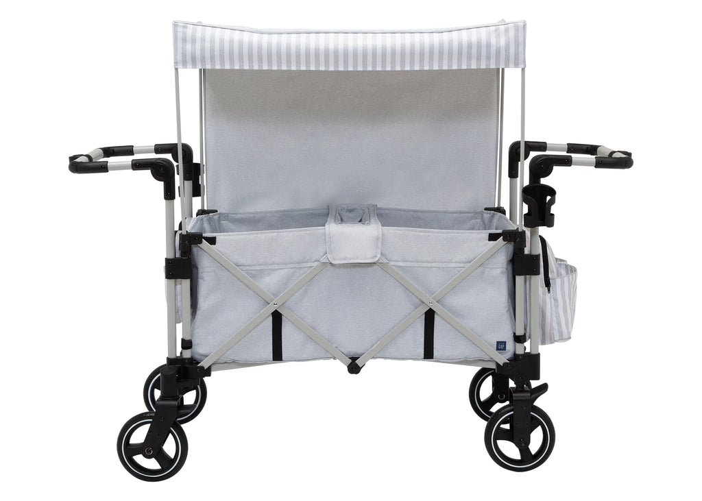 Carrito-Paseador babyGap Deluxe Explorer – Carrito Ecológico para Niños, Asientos Reciclados, Capota Anti-UV, Arnés de 3 Puntos, Almacenamiento Múltiple, Manillares Ajustables