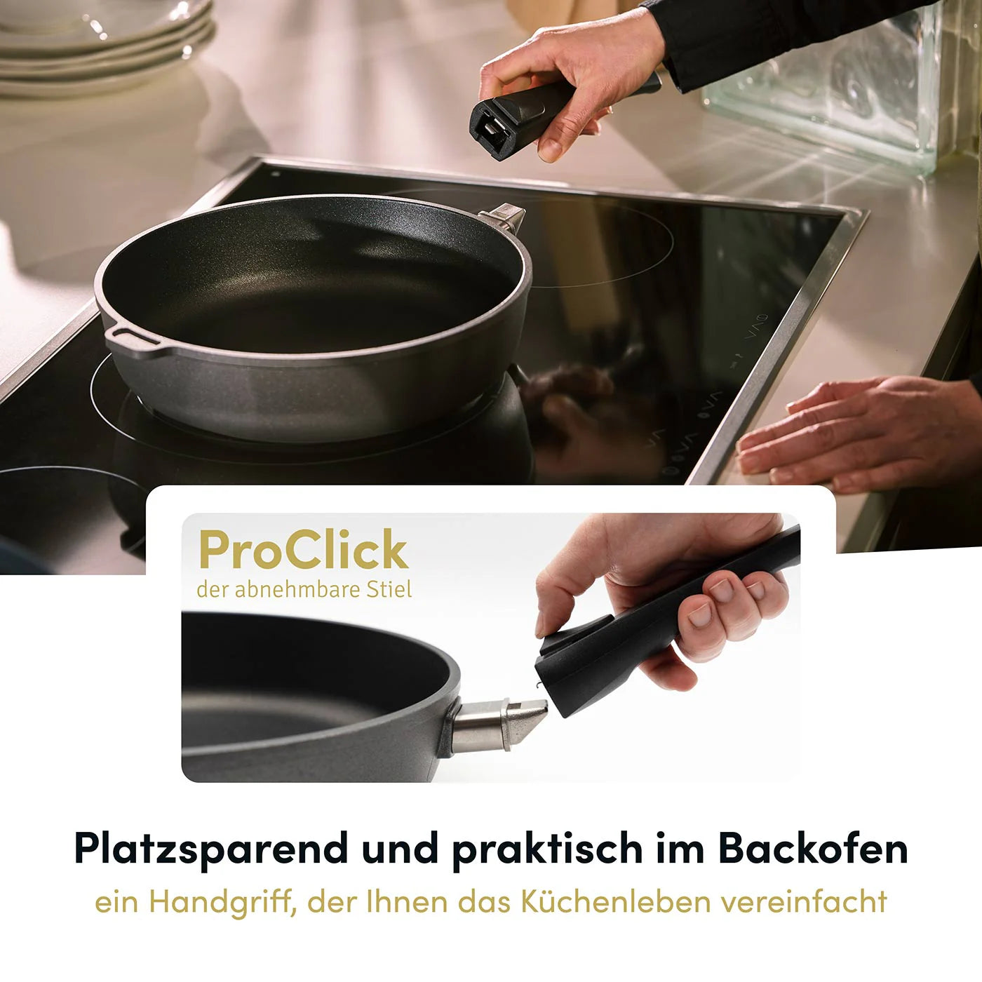 2025 Sartén Ø 20-32 cm con Tapa Opcional
