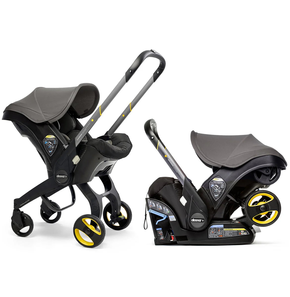 2025 Asiento Infantil para Auto DOONA con Base LATCH – Asiento y Carrito Integrado Listo para Usar