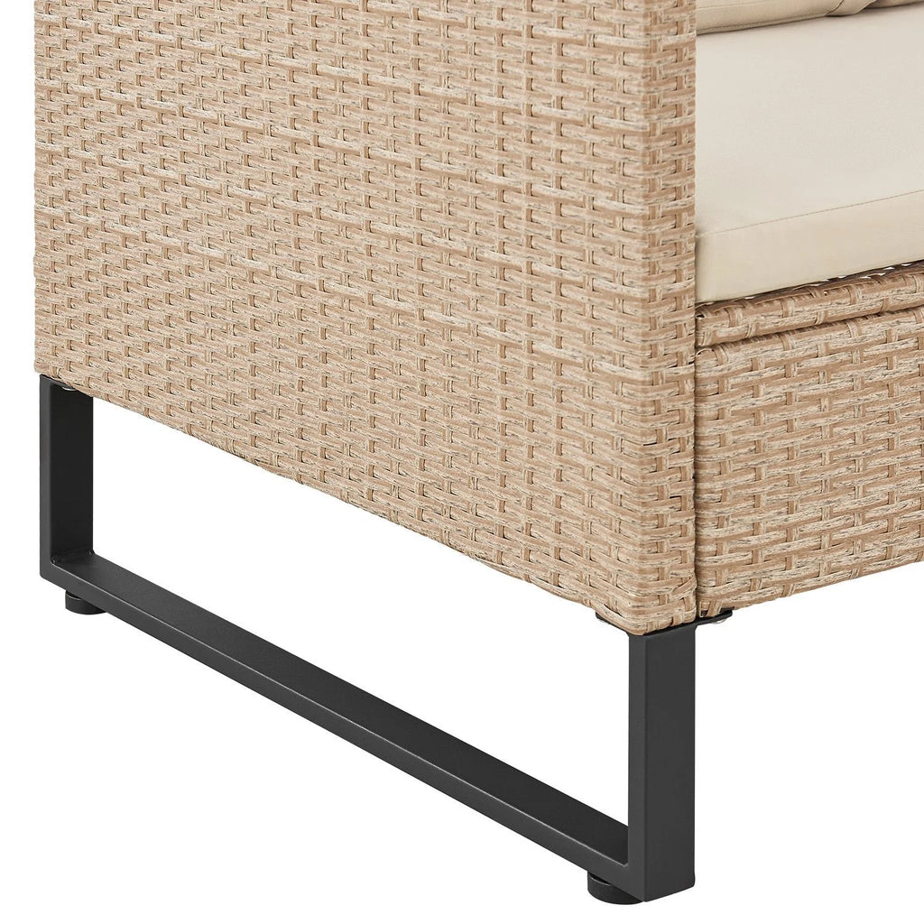 2025 Salón modular de poliratán Santorini