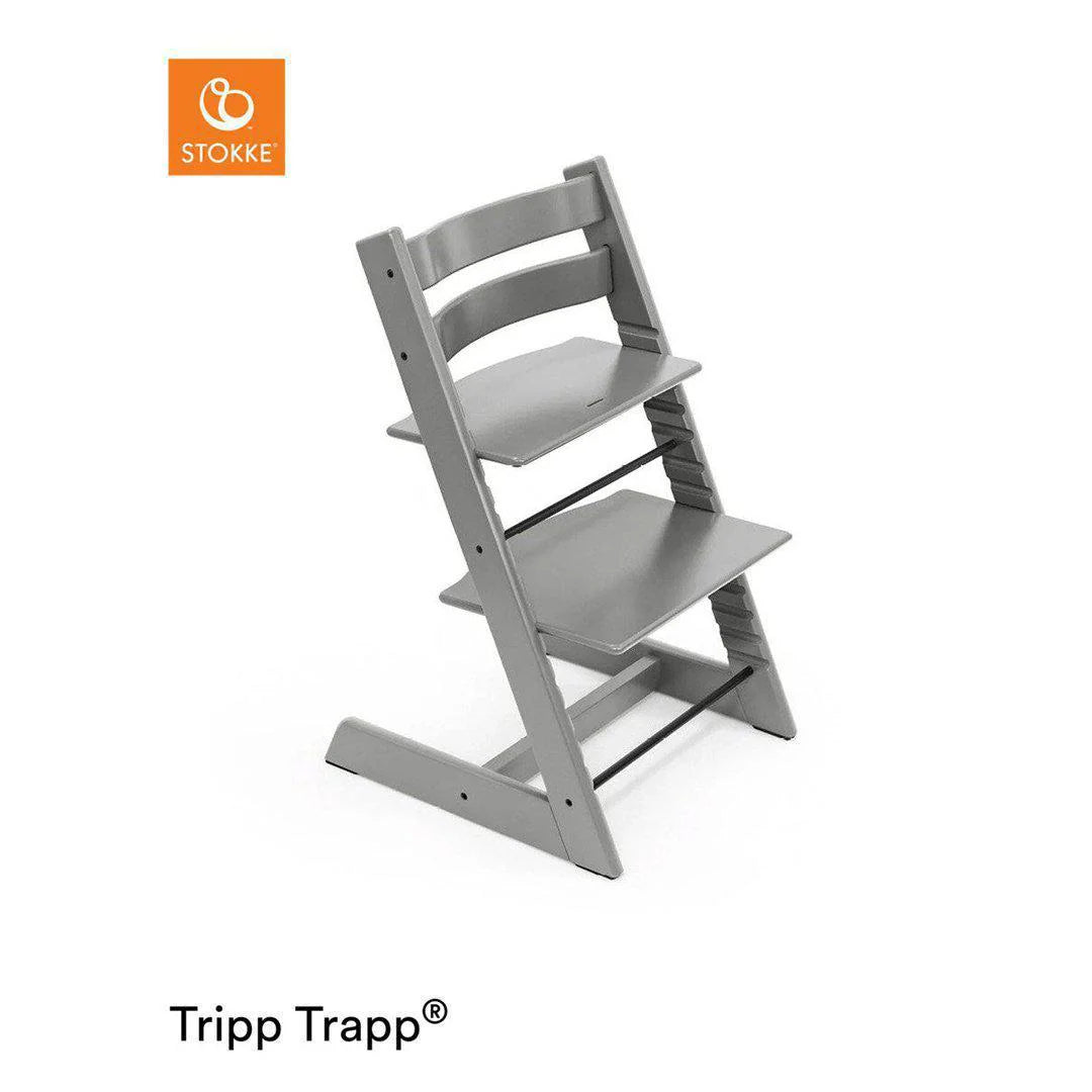 Silla Alta Stokke Tripp Trapp - Gris Tormenta