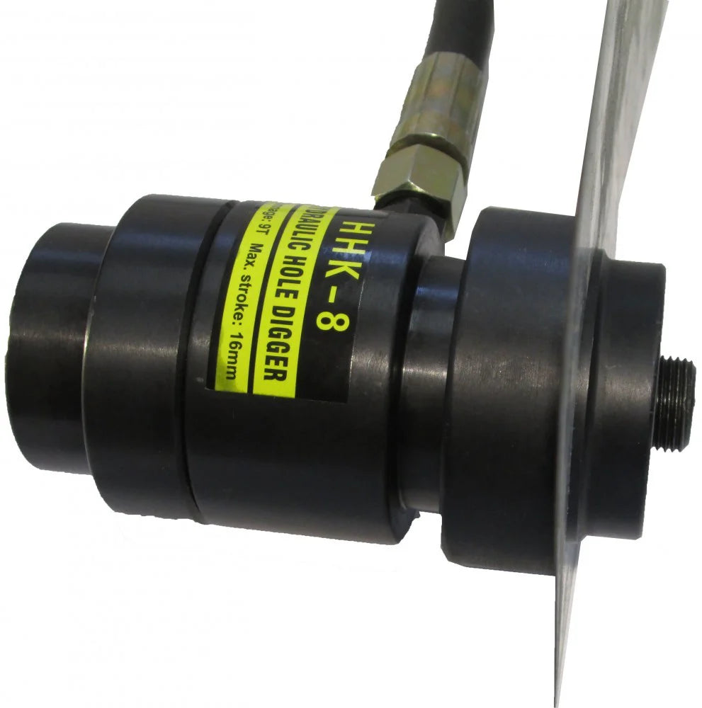 2025 Punzonadora hidráulica para chapa 9T / Ø16–51 mm – Modelo K-8-A