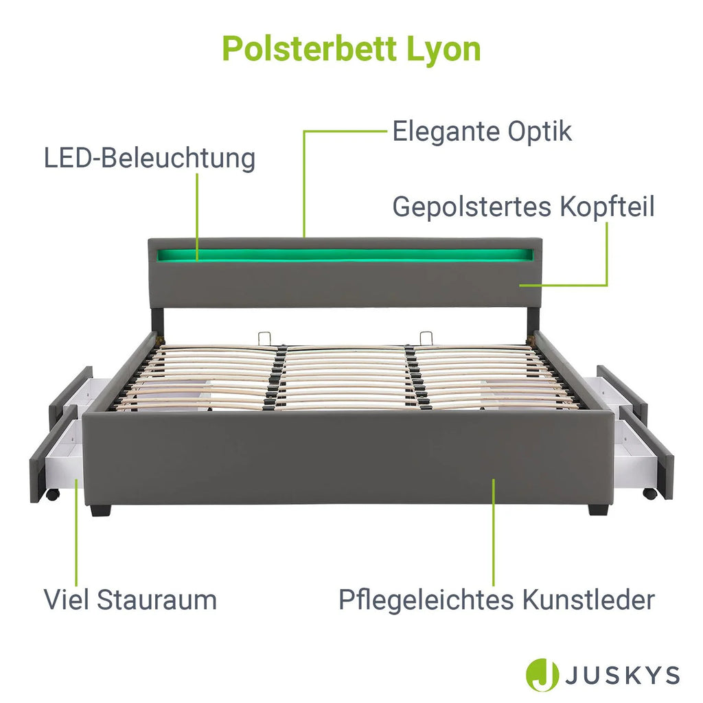 2025 Cama tapizada Lyon