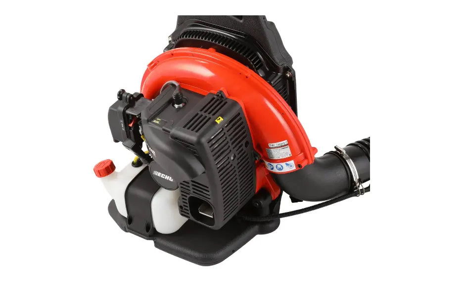 Soplador de mochila a gasolina 2 tiempos ECHO PB-755ST, 63,3 cm³, 233 MPH, 651 CFM con acelerador montado en el mango